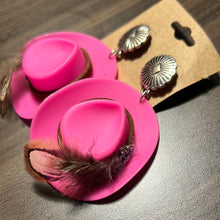 Load image into Gallery viewer, Cowboy Hat Earrings
