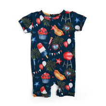 Load image into Gallery viewer, Gigi and Max Henley Romper
