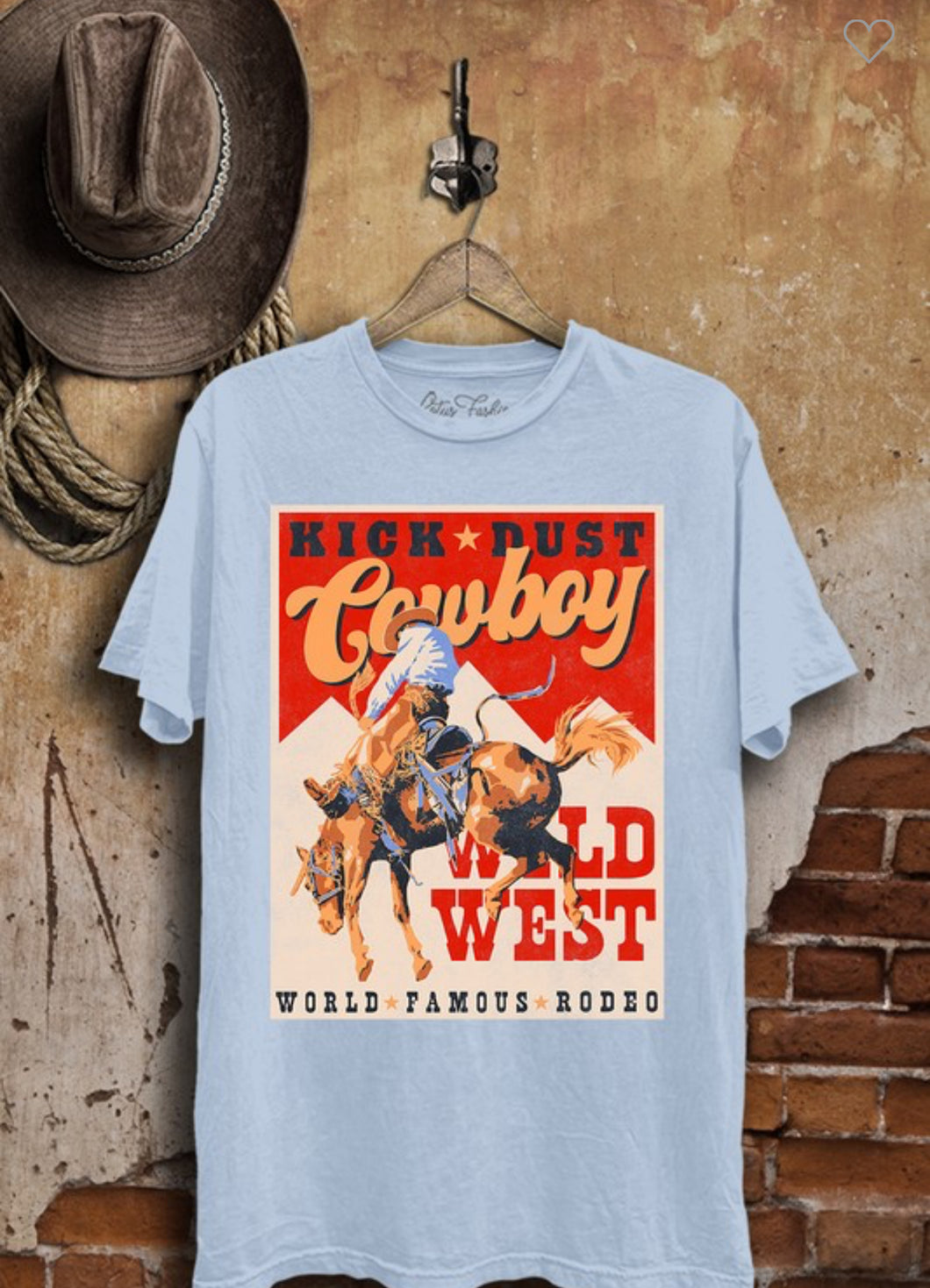 The Kick Dust Cowboy Tee