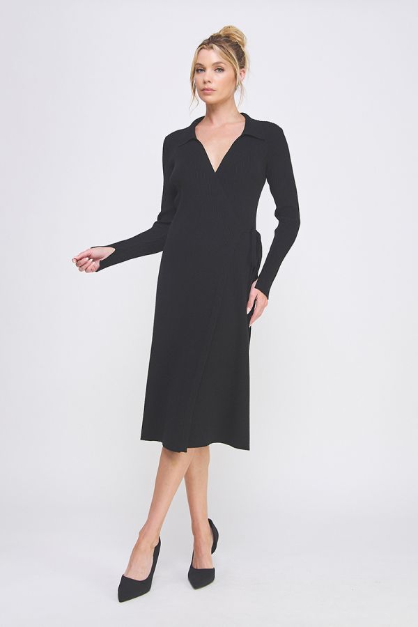wrap bodycon dress The Wrap BodyCon Dress – Harwell Designs
