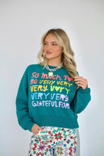 Load image into Gallery viewer, The So Very Grateful Crop Sweatshirt
