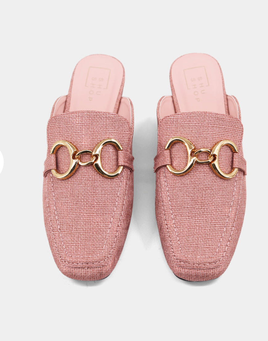 The Andromeda Blush Mule