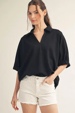 Load image into Gallery viewer, The Black Scuba Top
