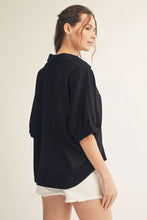 Load image into Gallery viewer, The Black Scuba Top

