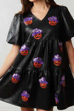 Load image into Gallery viewer, The Pumpkin Sequin Dress

