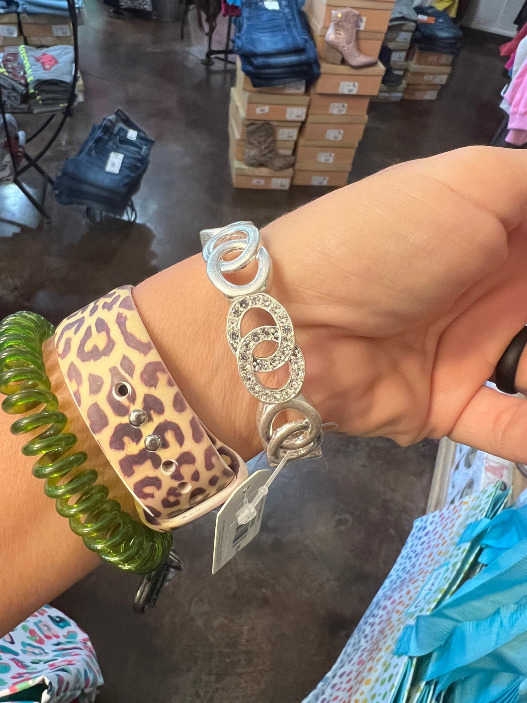 Casted Stretch Bracelet