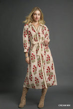Load image into Gallery viewer, The Holiday Floral Maxi Dress
