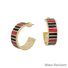 Load image into Gallery viewer, The GameDay Stripe Hoop
