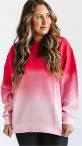 The Ombre Cord Pullover