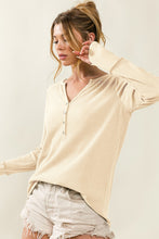 Load image into Gallery viewer, The Mire Rib Henley
