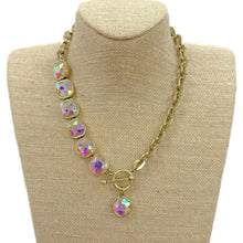 Load image into Gallery viewer, Large Stone Toggle Necklace
