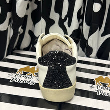Load image into Gallery viewer, Black/White Star Gameday Sneaker
