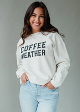 Load image into Gallery viewer, The Coffee Weather Ribbed Pullover
