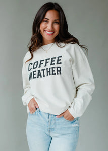 The Coffee Weather Ribbed Pullover