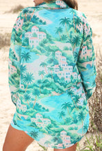 Load image into Gallery viewer, The Breezy Tunic Top in Coastal Vista

