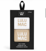 Load image into Gallery viewer, LuLu Mack 2pk Socks
