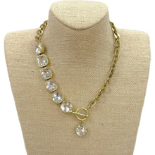 Load image into Gallery viewer, Large Stone Toggle Necklace

