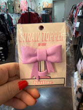 Load image into Gallery viewer, The Bow Straw Topper
