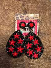 Load image into Gallery viewer, The TearDrop GameDay Beaded Earring
