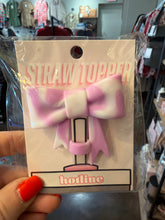 Load image into Gallery viewer, The Bow Straw Topper
