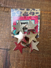 Load image into Gallery viewer, The Triple Star Drop Earring

