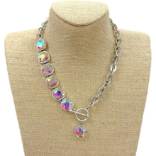 Load image into Gallery viewer, Large Stone Toggle Necklace
