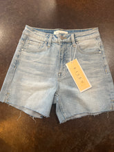Load image into Gallery viewer, RISEN HR Light SideSlit Denim Short
