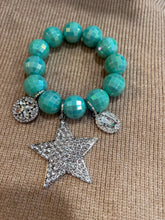 Load image into Gallery viewer, The Crystal Stretch Charm Bracelet
