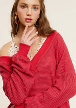 Load image into Gallery viewer, The Holly Waffle Top
