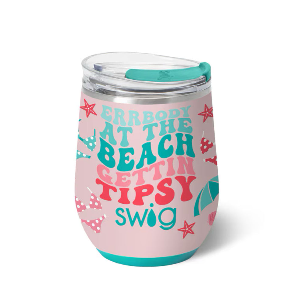 Errbody at the Beach Stemless Wine Cup 12oz