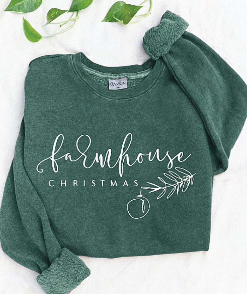 Farmhouse Christmas Sweatshirt