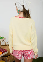 Load image into Gallery viewer, The Buttercream Strawberry Sweater
