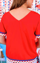 Load image into Gallery viewer, The Patriotic Waves Top
