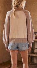 Load image into Gallery viewer, The Colorblock Henly Sweater
