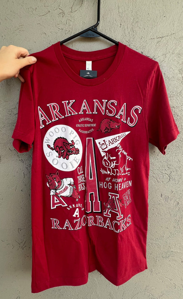 Razorback Collage Logo Tee – Harwell Designs