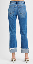 Load image into Gallery viewer, RISEN Tummy Control Straight Cuff Jean
