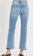 Load image into Gallery viewer, RISEN Mid Rise Ankle Straight Jean
