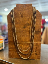 Load image into Gallery viewer, The Triple Navajo Pearl Strand
