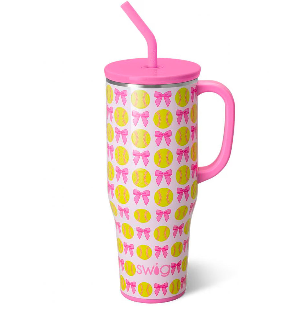 Pitch Hit Run Mega Mug