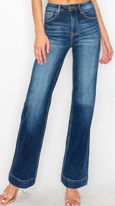 RISEN HR Dark Straight Denim