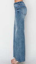 Load image into Gallery viewer, RISEN MR Wide Leg Button Down Denim
