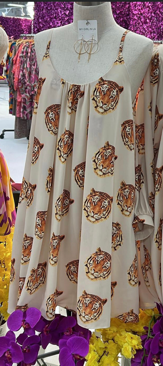 The Tiger Swing Dress