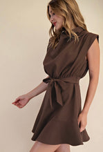 Load image into Gallery viewer, The Cowl Tie Waist Dress
