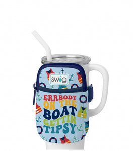 Swig Errbody on the Boat Mega Mug Pouch