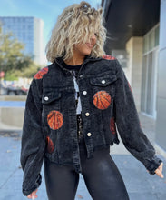 Load image into Gallery viewer, Basketball Sequin Cord Jacket
