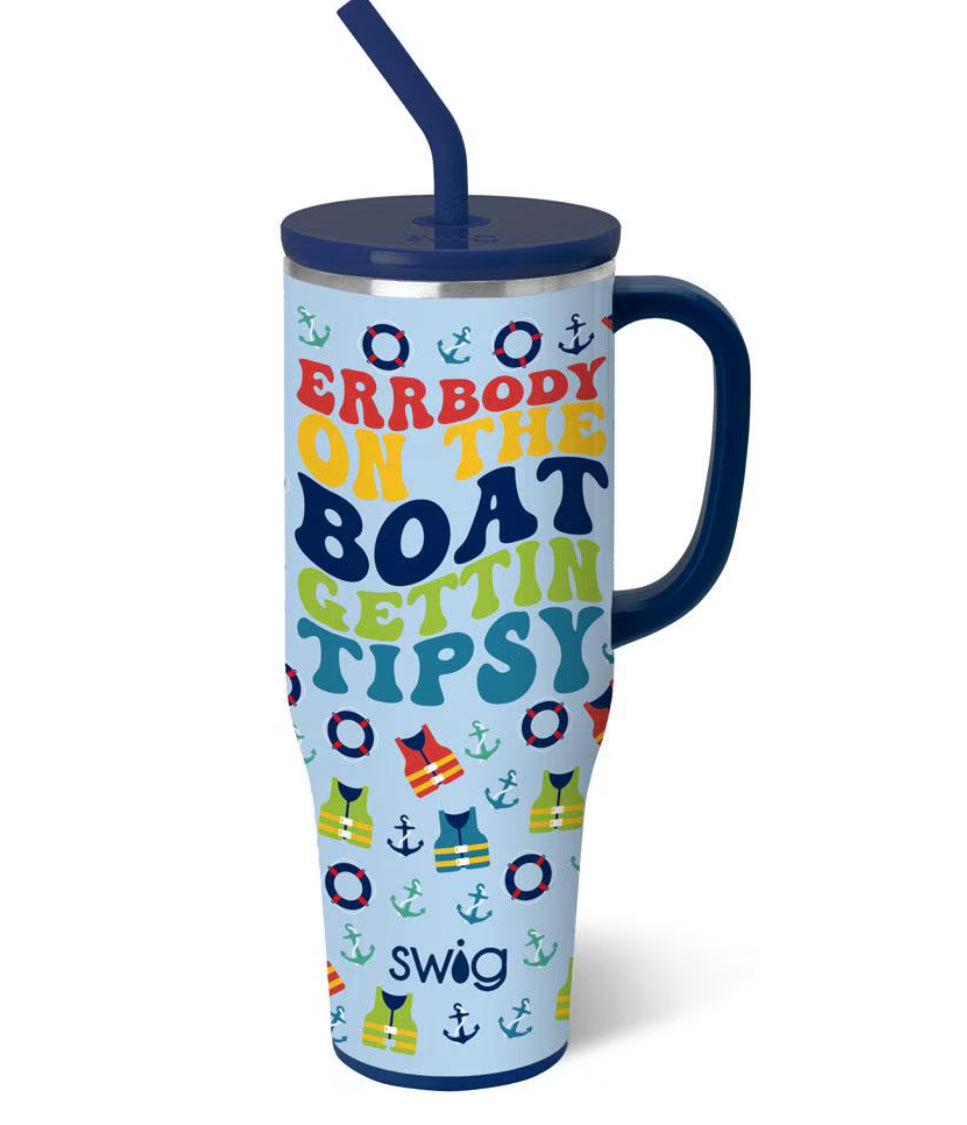 Swig Errbody on the Boat Mega Mug 40oz