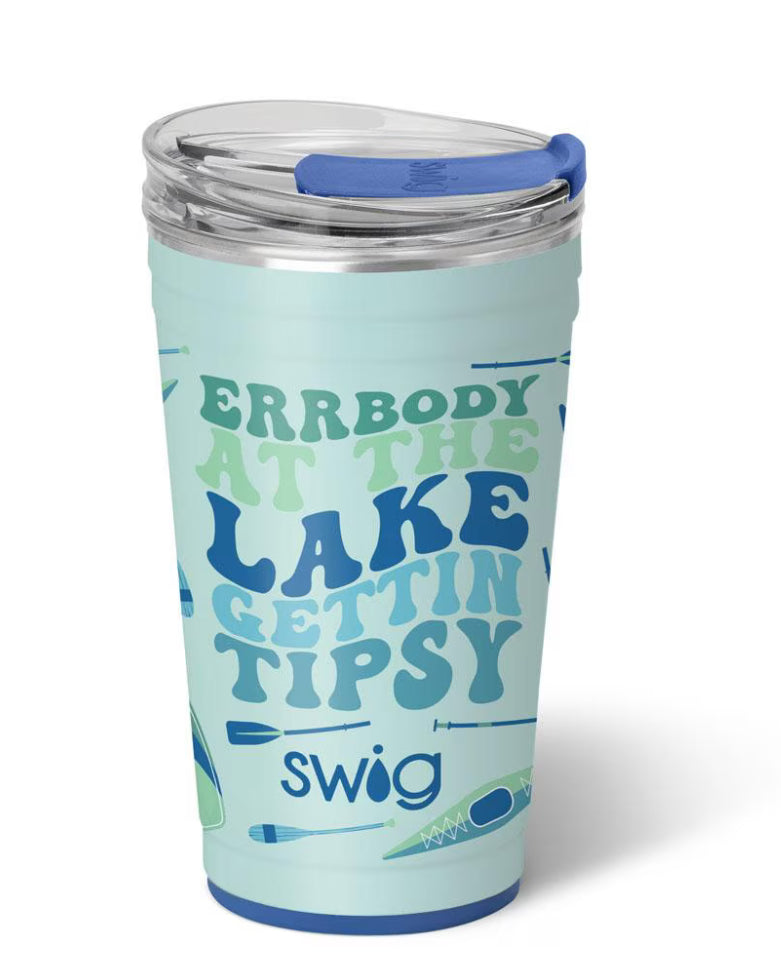 Swig Errbody at the Lake Party Cup 24oz