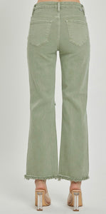 RISEN Olive Straight Pant