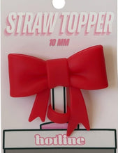 Load image into Gallery viewer, The Bow Straw Topper
