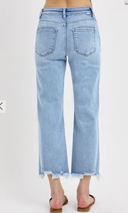 RISEN Plus MR Straight Crop Jean